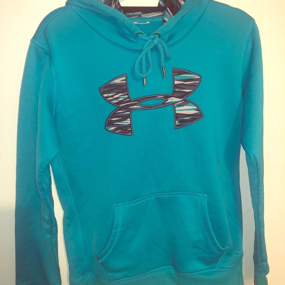 Under armour teal hoodie
